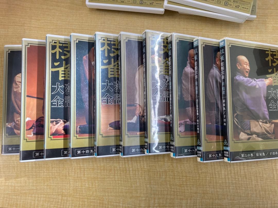 ☆桂枝雀 枝雀落語大全 第1期〜4期 豪華全40集セット DVD＋特典DVD