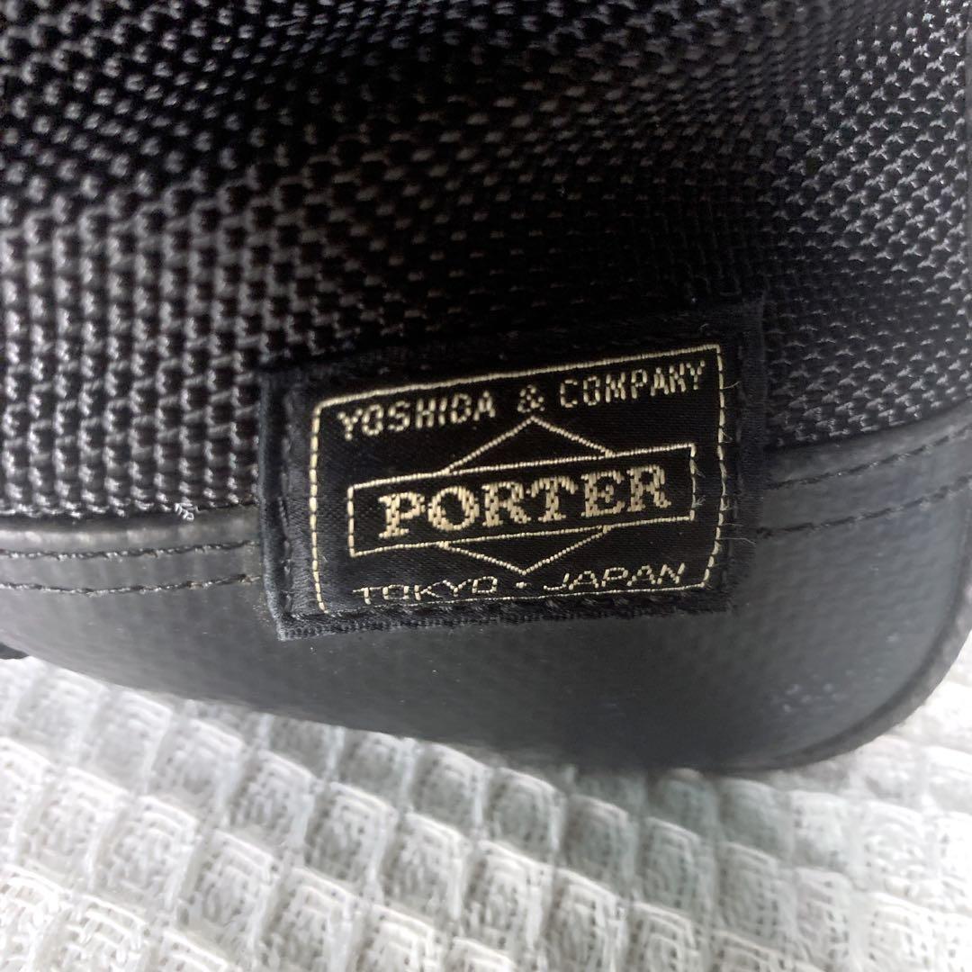 美品◎PORTER ポーター ヒート トート バッグ ビジネス ブラックA4