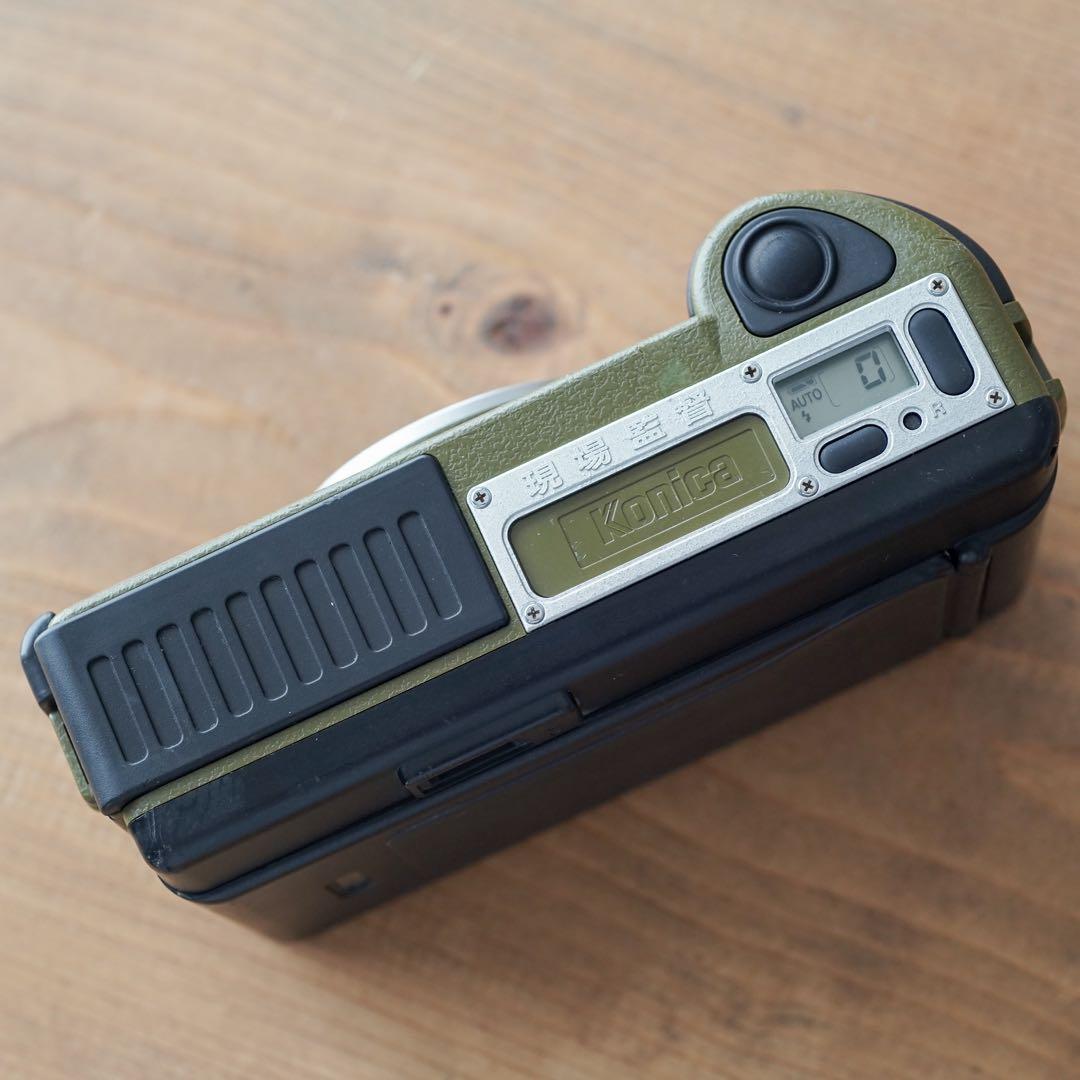 撮影・OH済み】Konica現場監督 35 希少なオリーブカラー