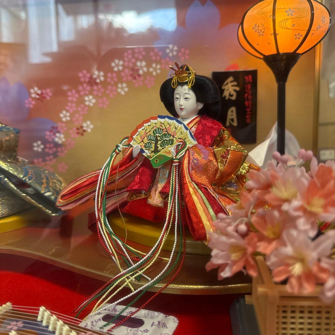 まこちゃん　雛人形　秀月　箱付き　本日発送可能