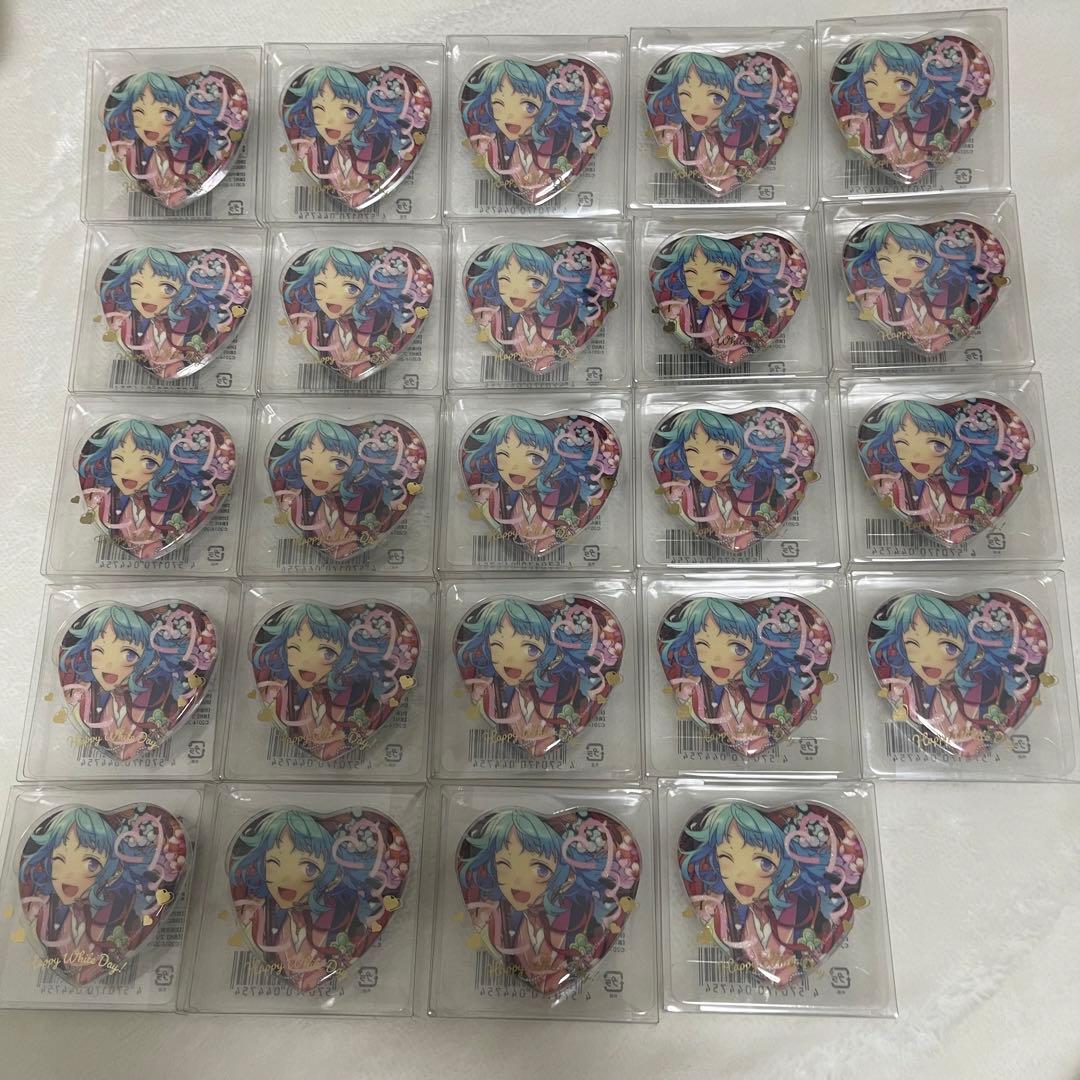 紫之創 ハート缶バッジ 40点