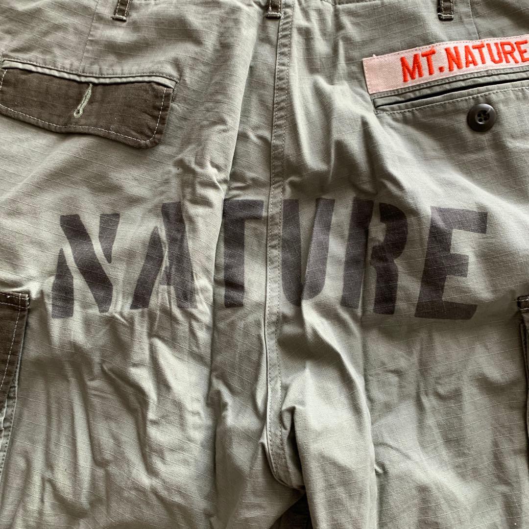 寺門ジモン/ネイチャージモン　ミリタリーカーゴパンツ　GODWIND別注/日本製