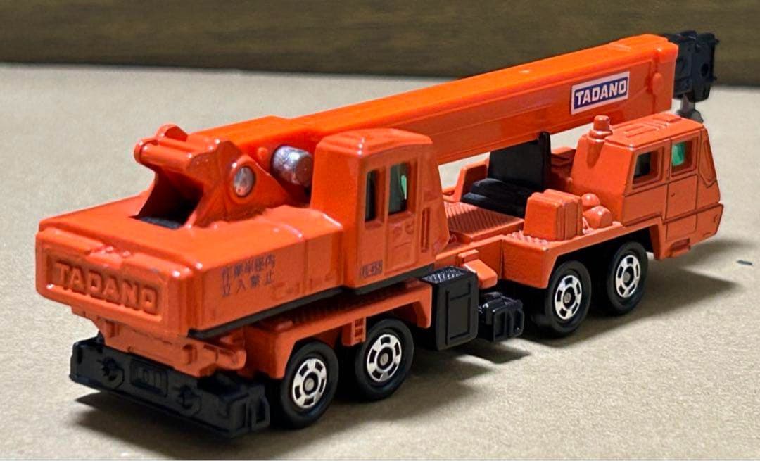 ロングトミカ L5 多田野 ハイドロクレーン TG-452 オレンジ