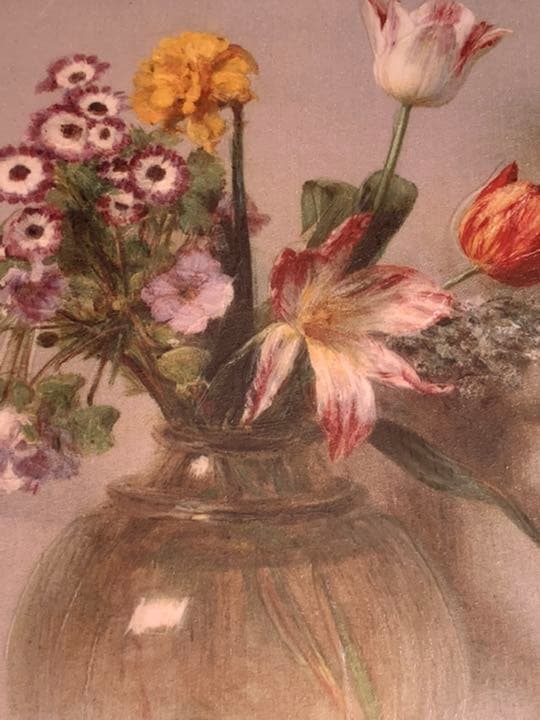 値下げしました！絵画　額縁付　詳細不明