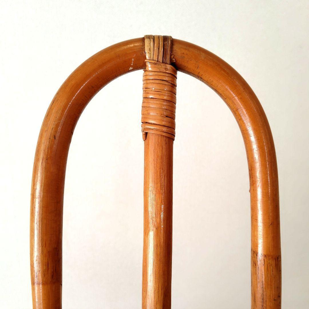 ラタン ロッキングホース 木製 ヴィンテージ レトロ 揺り木馬 おもちゃ