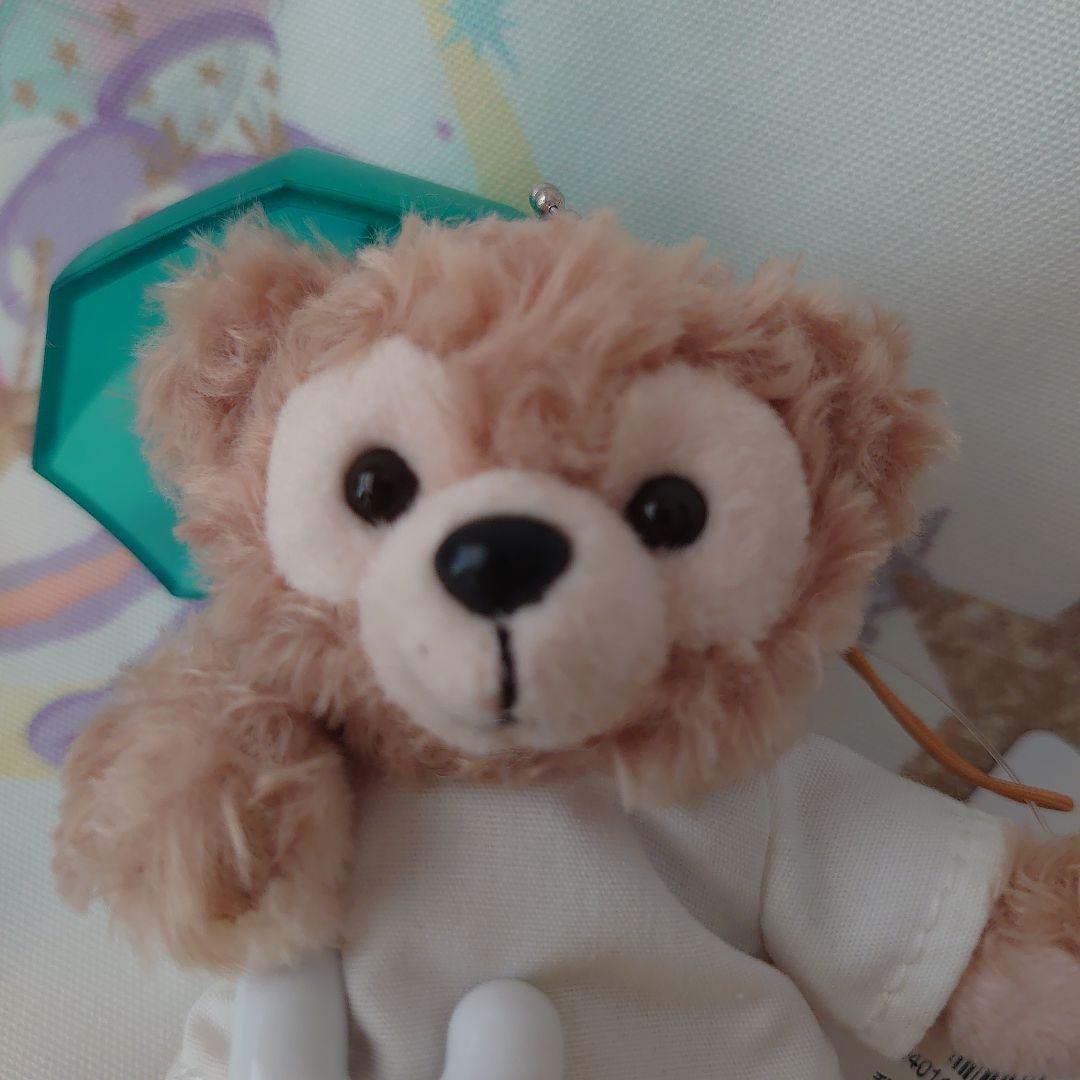 新品ダッフィー&フレンズレイニーデイズディズニーぬいぐるみストラップ