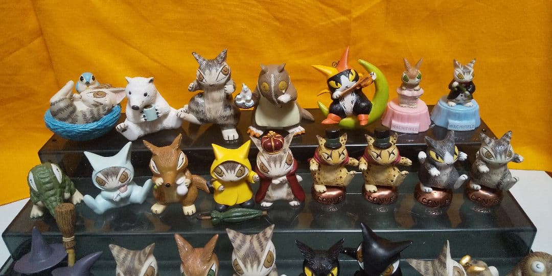 わちふぃーるど 猫のダヤン フィギュアコレクション 陶器 グッズセット