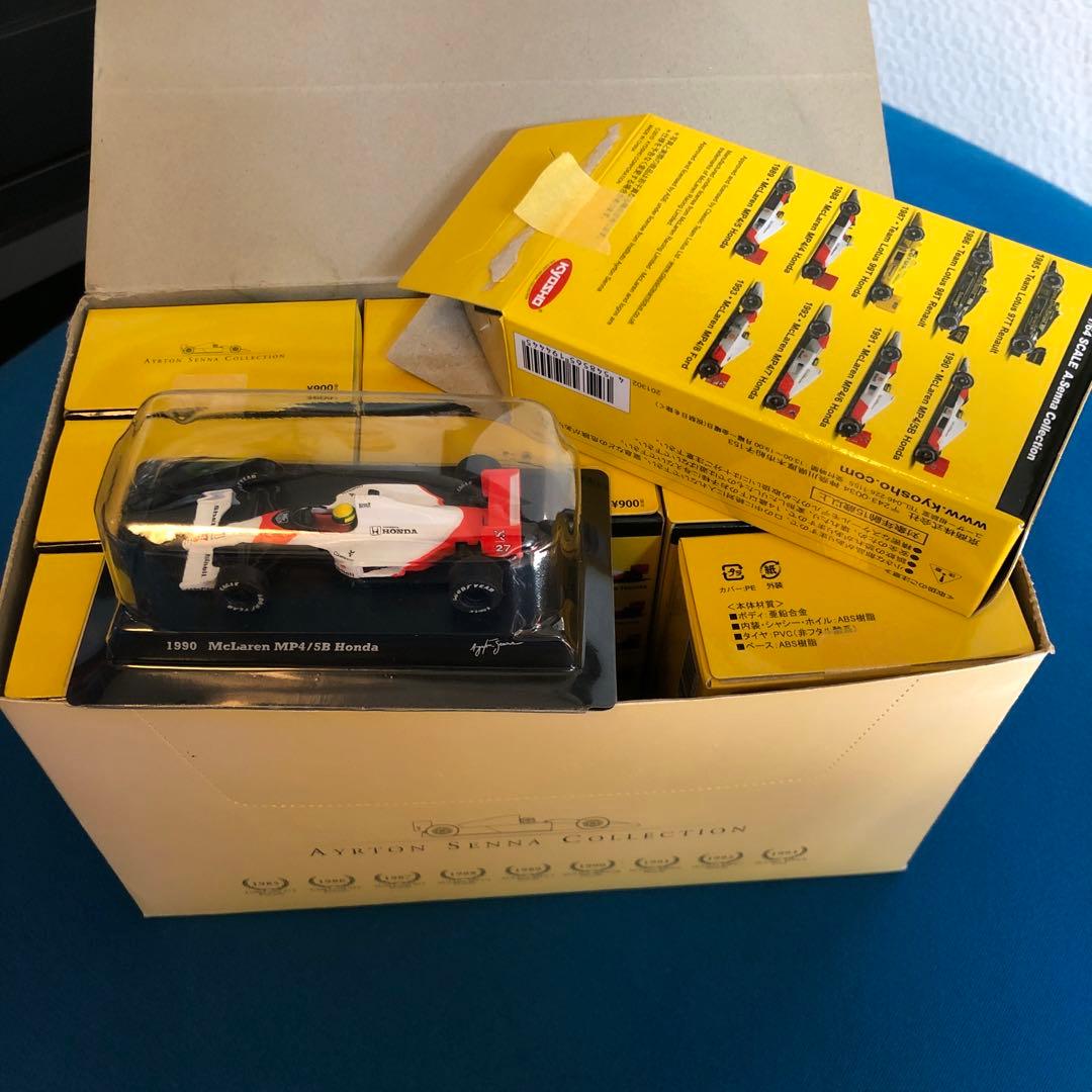京商1/64 アイルトン・セナ コレクション 8台セットフルコンプ