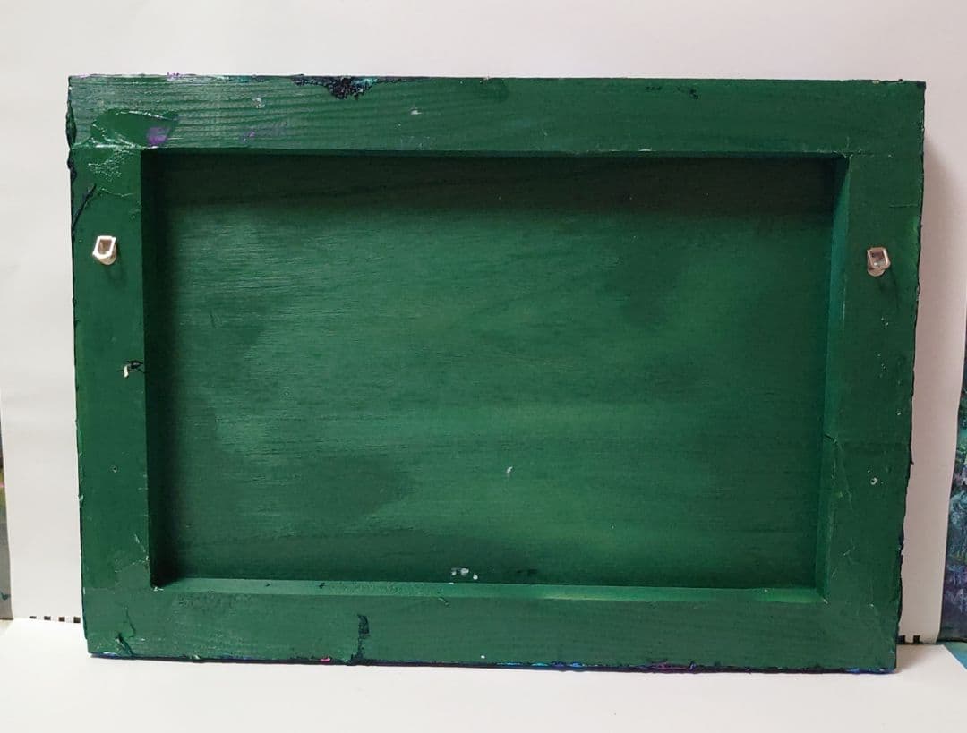 油絵 絵画【紫陽花畑】