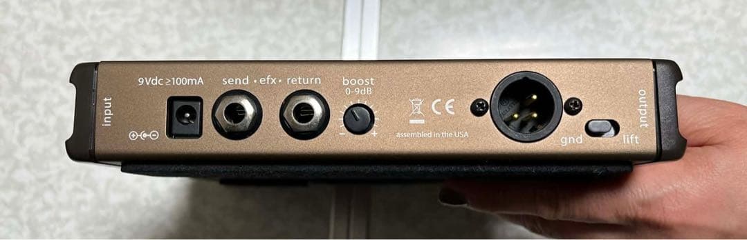 L.R. Baggs Venue アコースティックギター用プリアンプDI