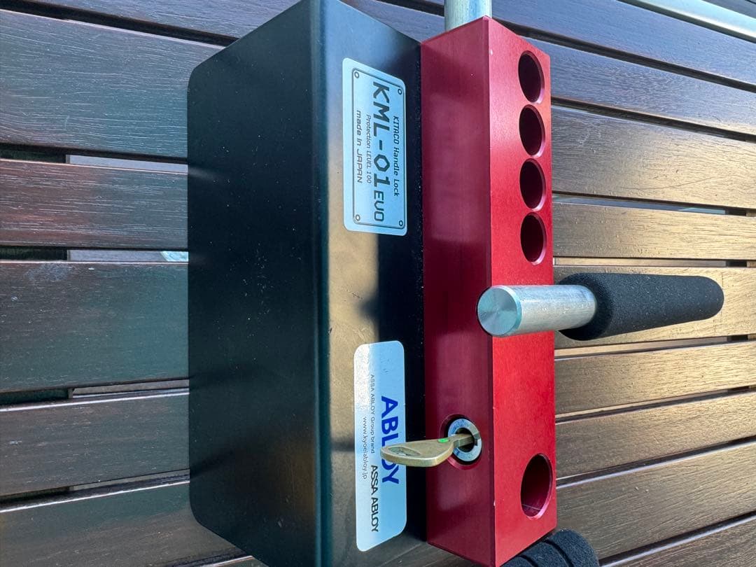 キタコ　KLM-01EVO ハンドルロック