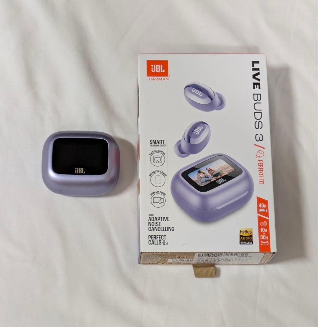 JBL LIVE BUDS 3 ワイヤレスイヤホン パープル LIVE BUDS 3 [パープル