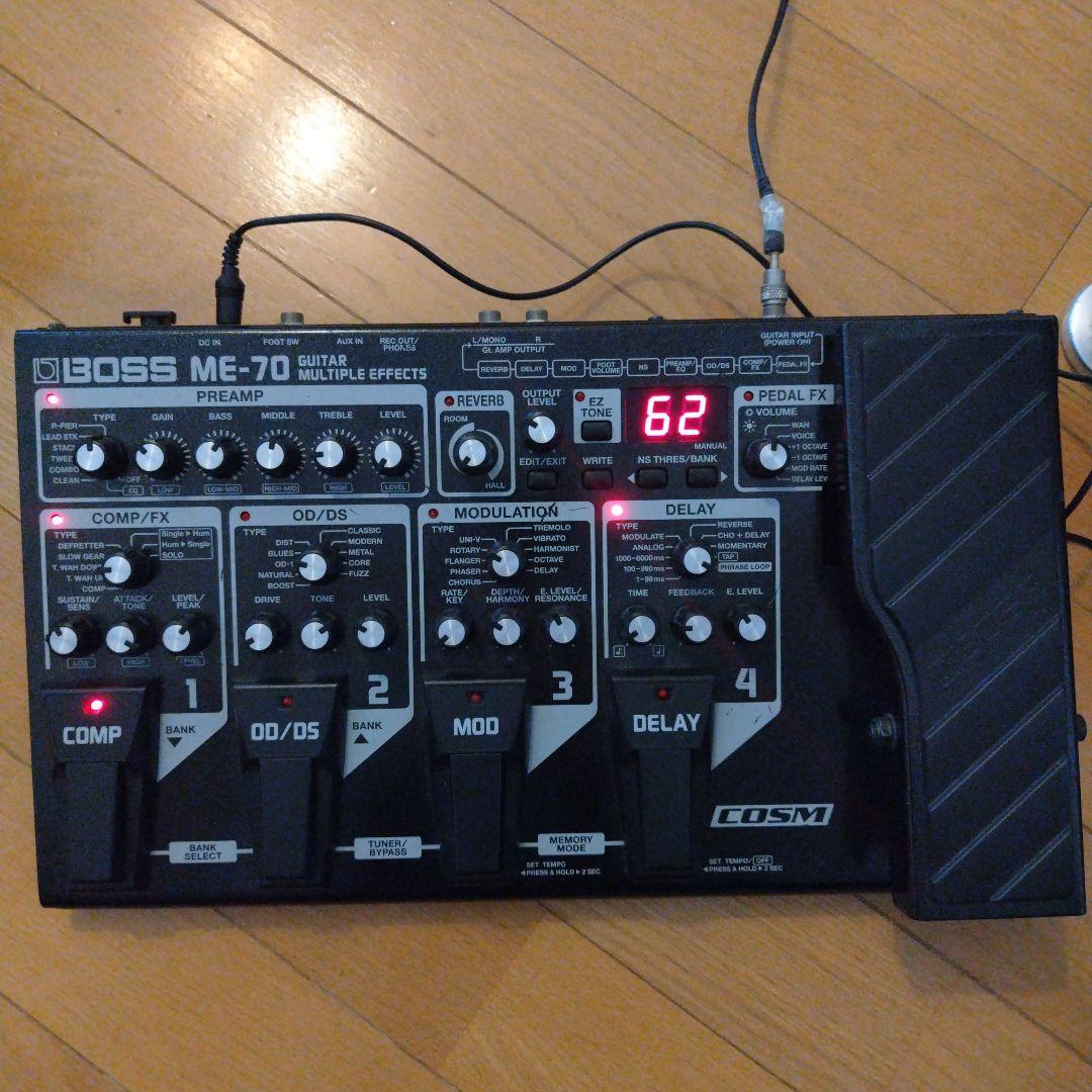 BOSS ME-70 マルチエフェクター 別売アダプター付 取説付