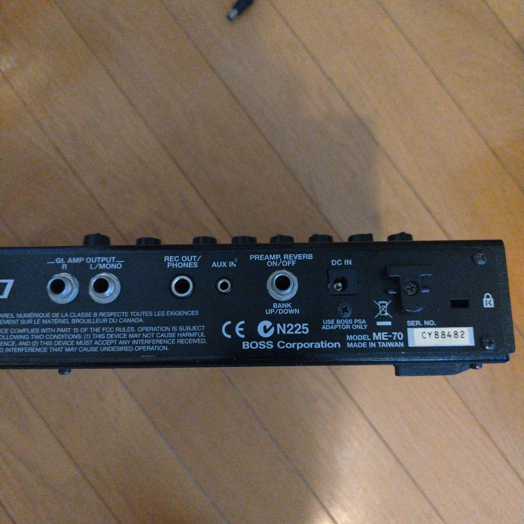BOSS ME-70 マルチエフェクター 別売アダプター付 取説付