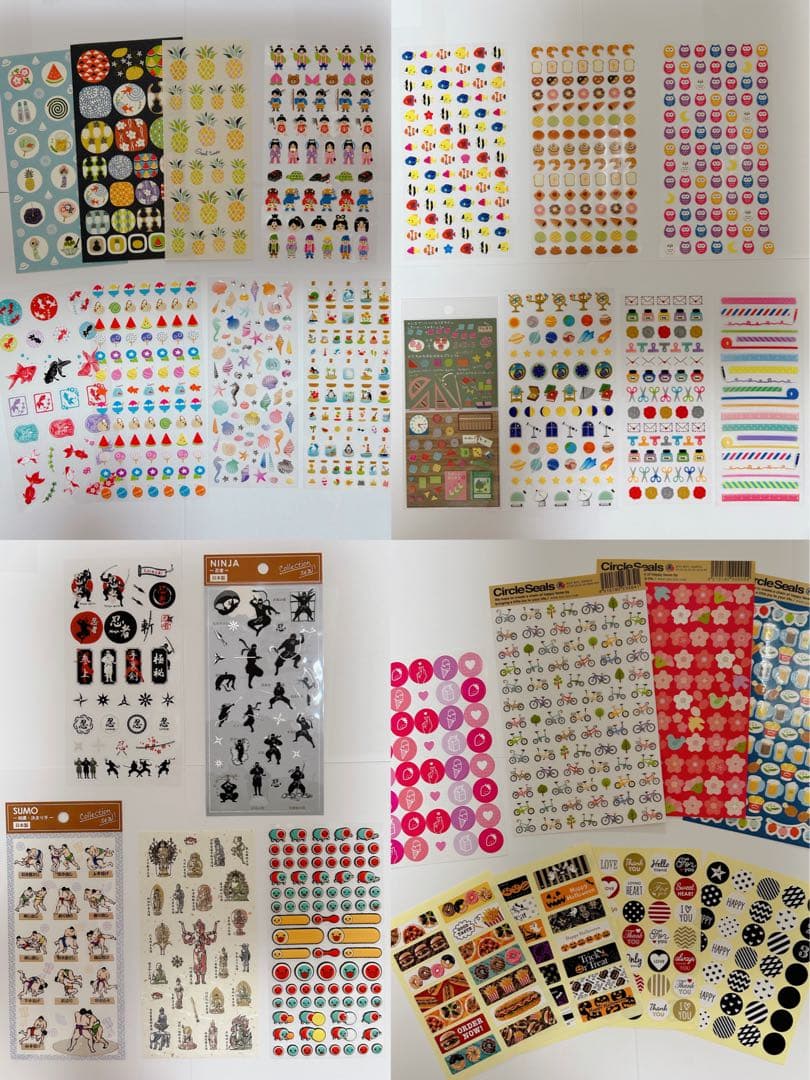 【80点】大量＊平成レトロシール＊ディズニー＊サンリオ＊スヌーピー