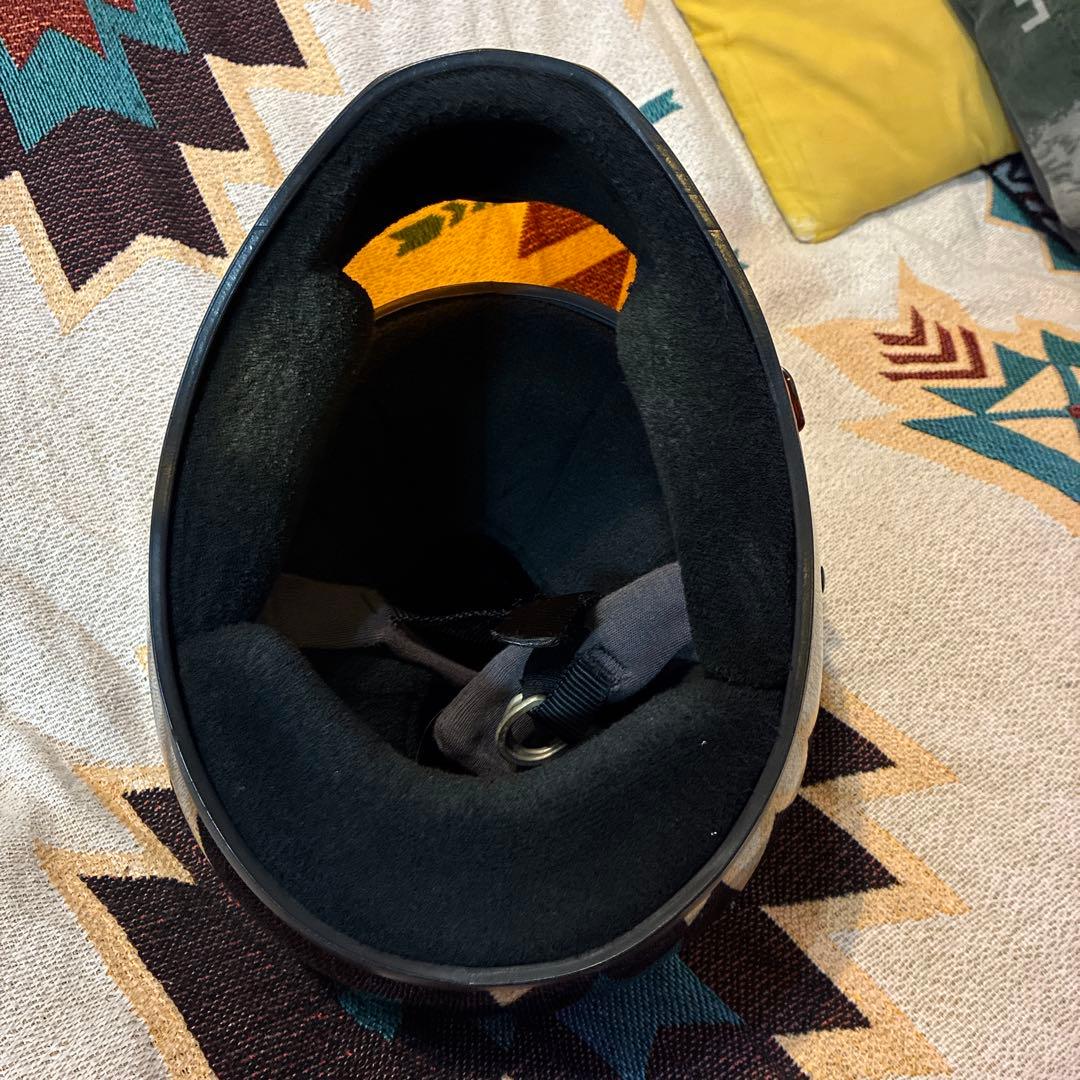 か*に様 SIMSON フルフェイスヘルメット ブラック