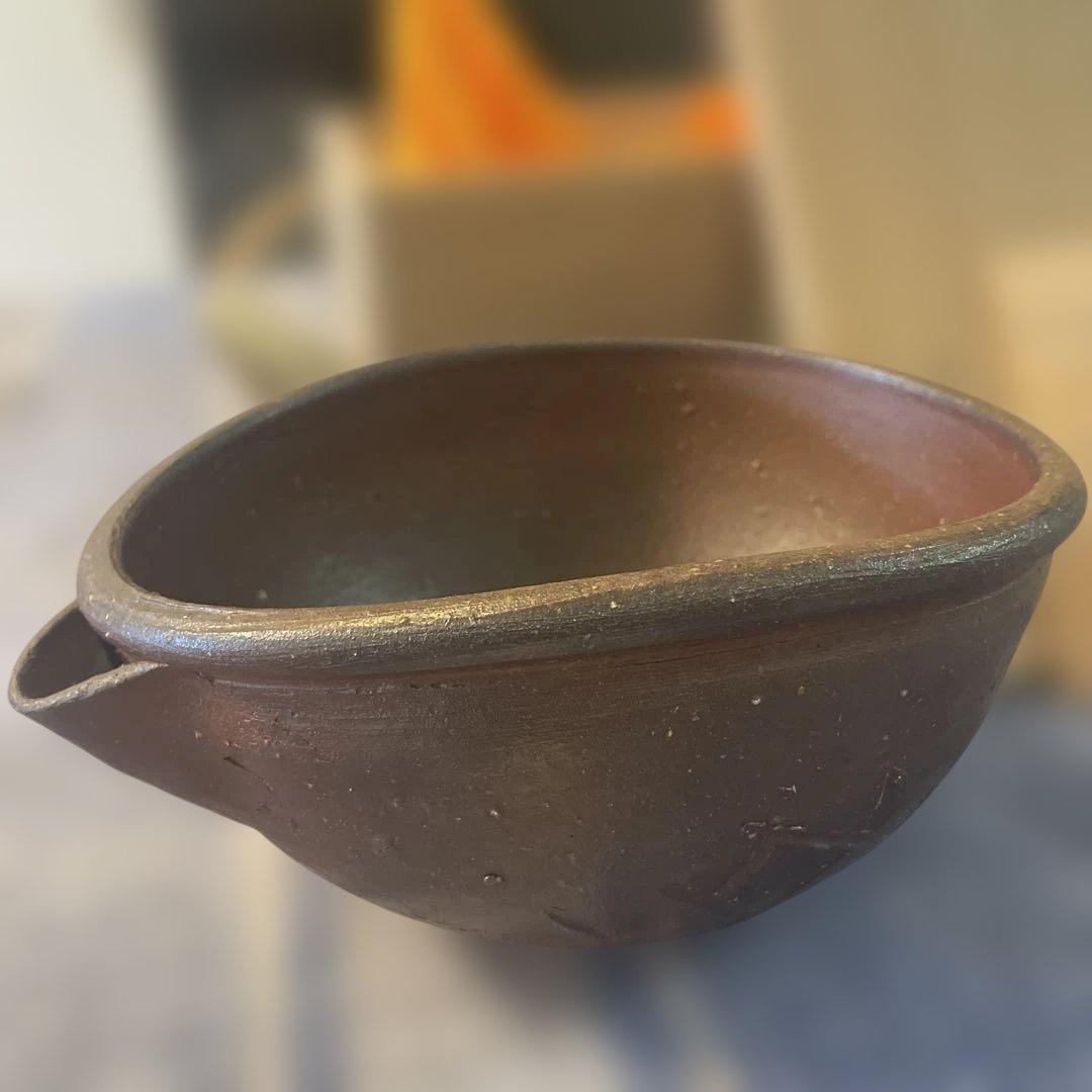 備前焼 片口鉢 柴岡紘一作 - メルカリ