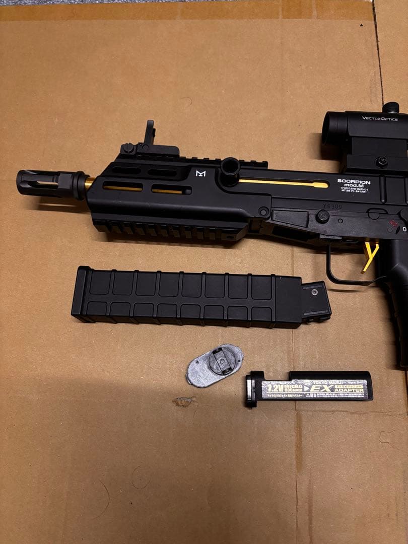 SCORPION mod.M サブマシンガン ブラック