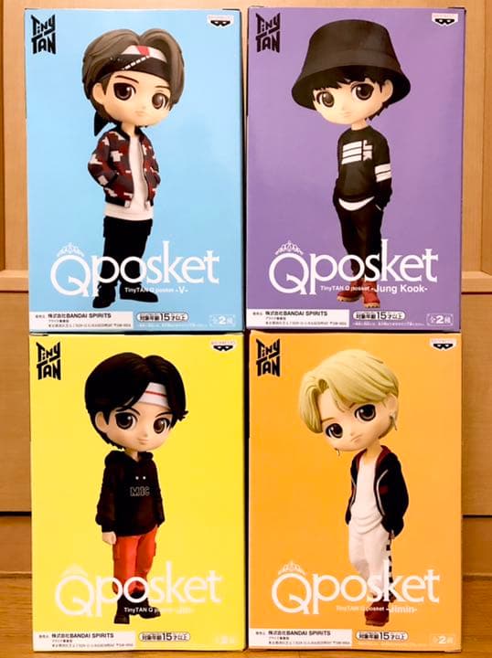 BTS タイニータン Qposket フィギュア コンプリート タイニータン