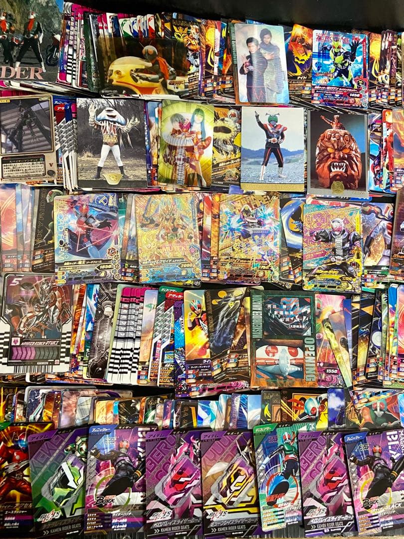 仮面ライダー　カード引退品2.2kg