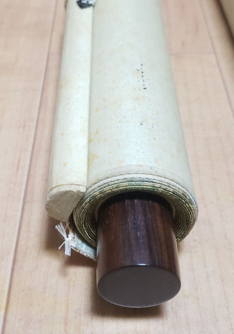 橋弁慶図】太田文暉 697 武蔵坊弁慶 掛け軸 肉筆 - メルカリ