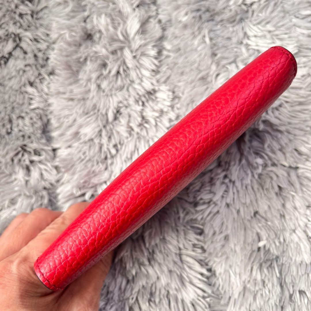 極美品✨GUCCI 折り財布　札入れ　カードケース　インターロッキング　シボ革