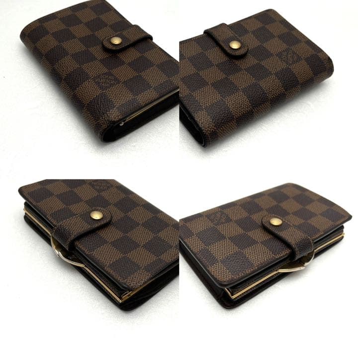 ⭐️お洒落⭐️ルイヴィトン ヴィエノワ ダミエ ガマ口財布 二つ折り