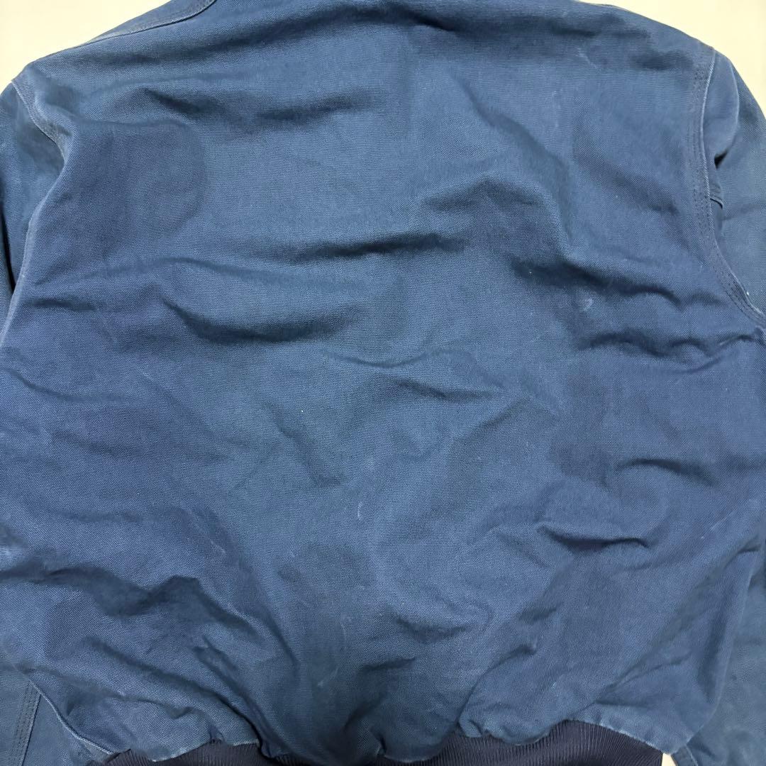 90s USA製 カーハート アクティブ ジャケット ネイビー L
