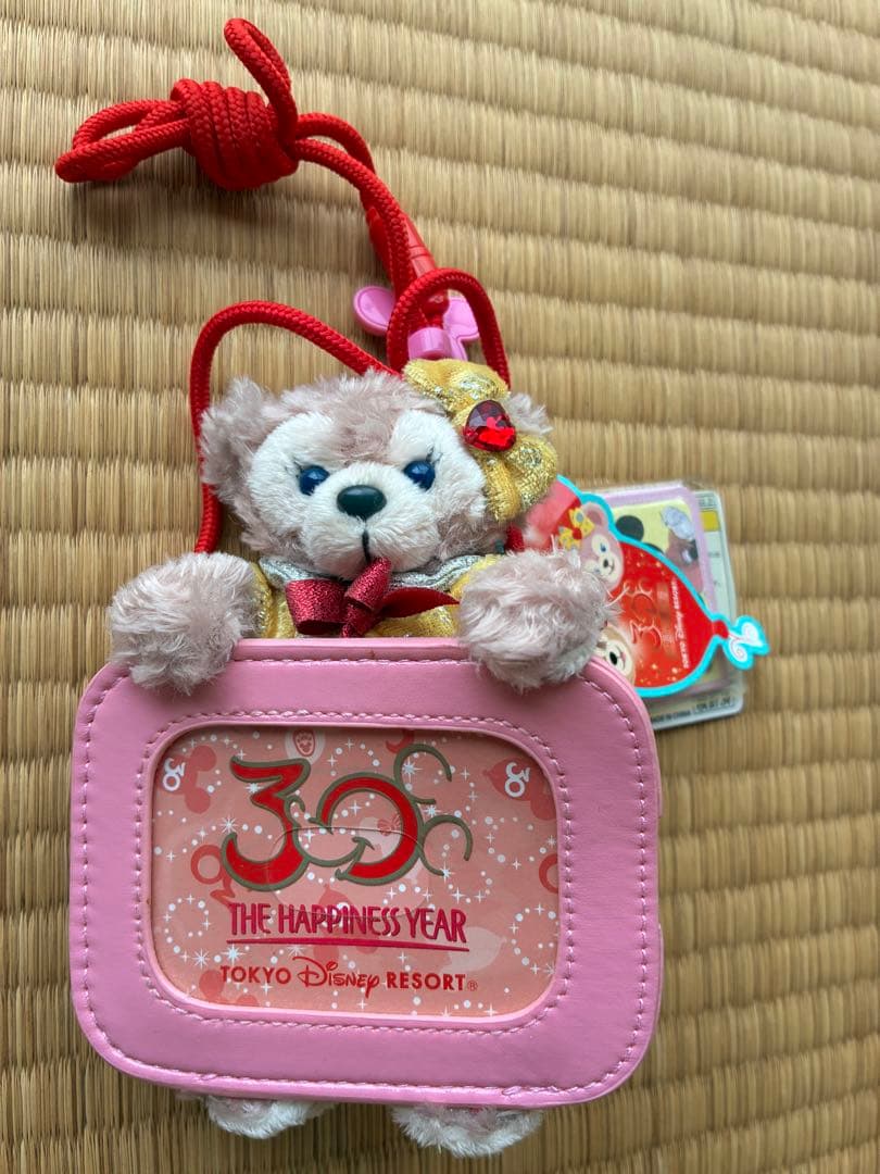 貴重！ディズニーリゾート パピネスイヤー ダッフィーパスケース 30周年　新品