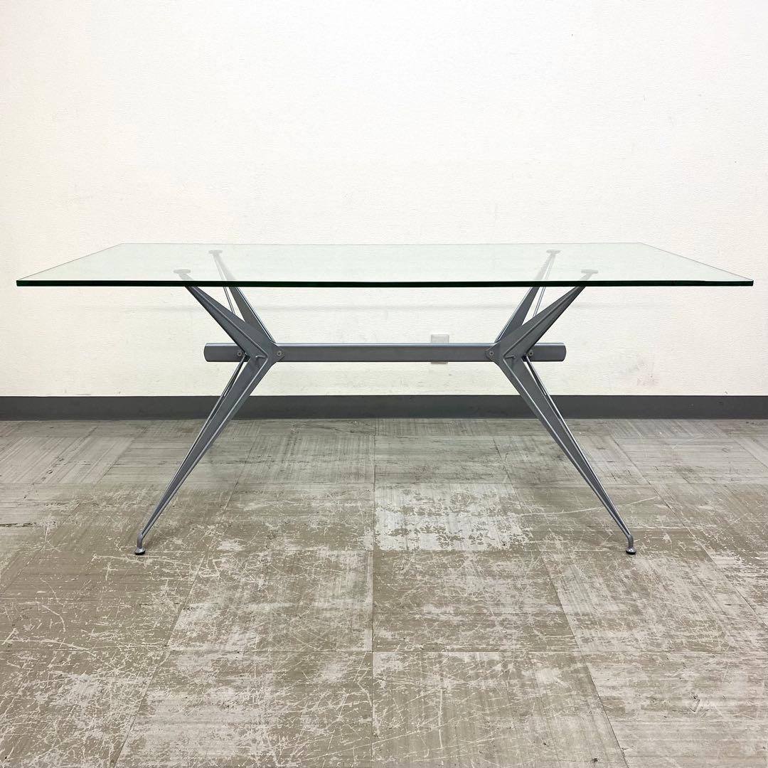 イタリア製 Fasem Glass Table ファセム ガラステーブル