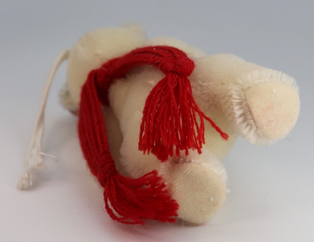 Steiff 1999 CHRISTMAS-TREE SNOWMAN WHITE