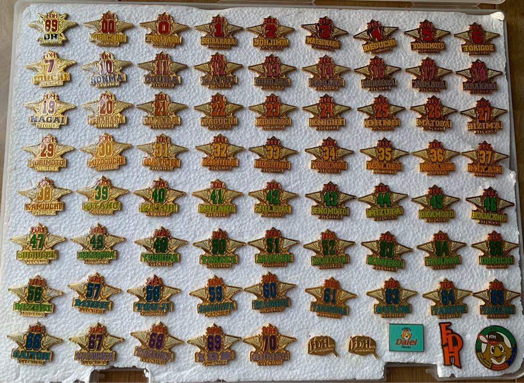 レア　ソフトバンクホークス　ダイエーホークス　ピンバッジ　未使用