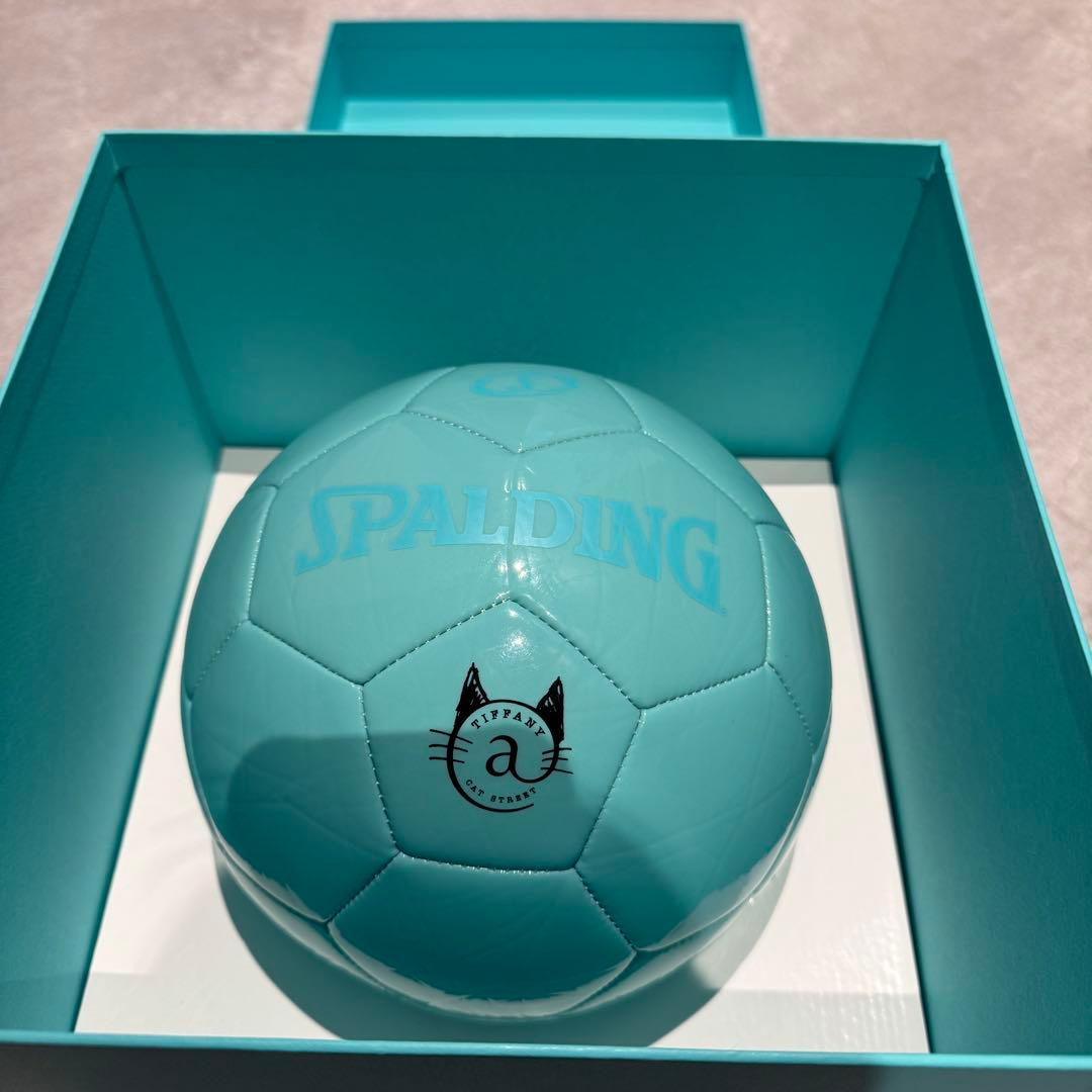 新品未使用】Tiffany & Co. サッカーボール SPALDING