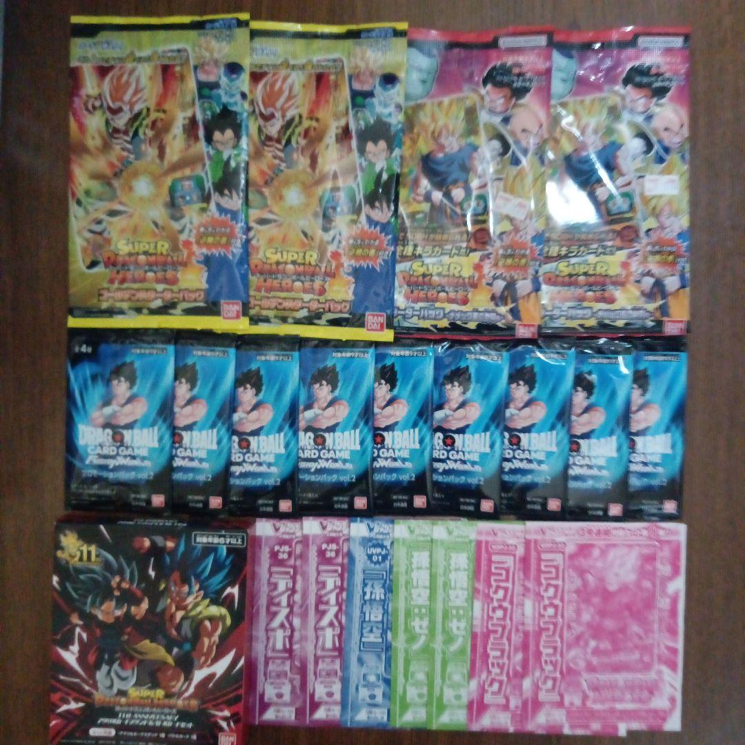 SEC DA 58枚以上 UR 未開封 P 400以上 ドラゴンボールヒーローズ