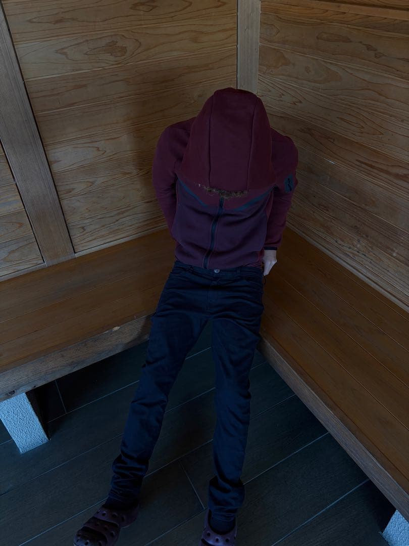 テックフリース　キッズ　160 赤　売り切れ品