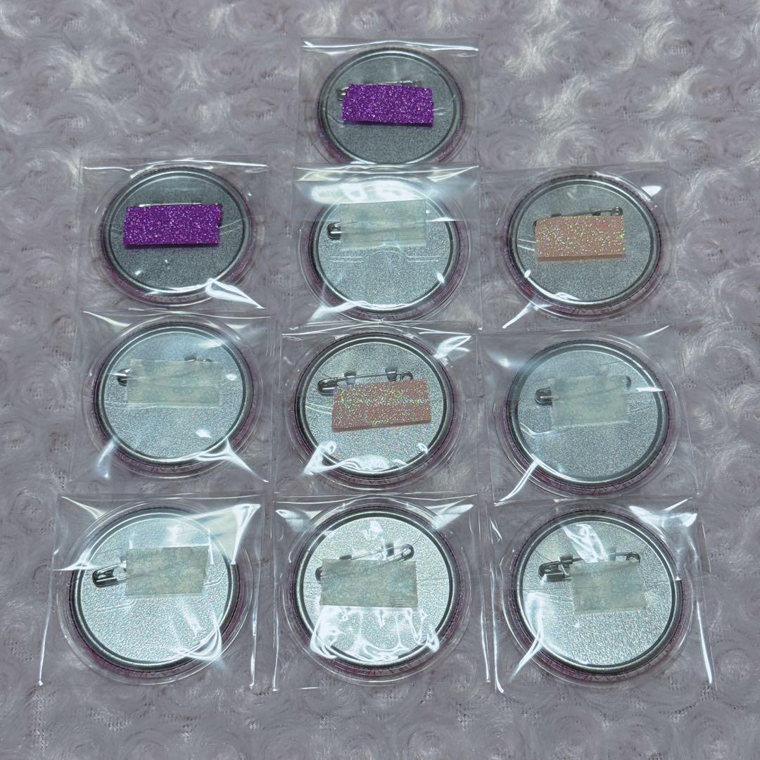 プロセカ グリッター缶バッジ 暁山瑞希 シークレットディスタンス 6c