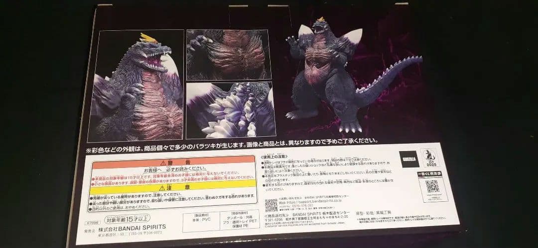 一番くじ ゴジラ怪獣乱舞 C賞 スペースゴジラ 他マグネット