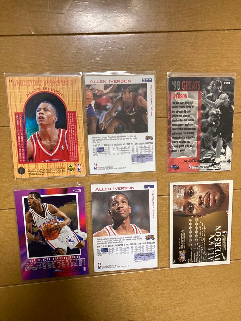 アレン　アイバーソン　バスケNBAカード　36枚セット