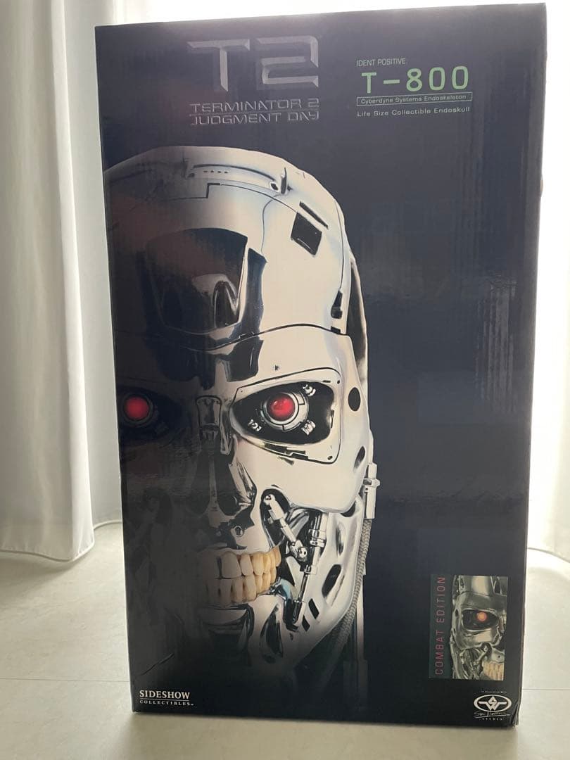 サイドショー ターミネーター2 T-800ライフサイズコレクティブルエンドスカル
