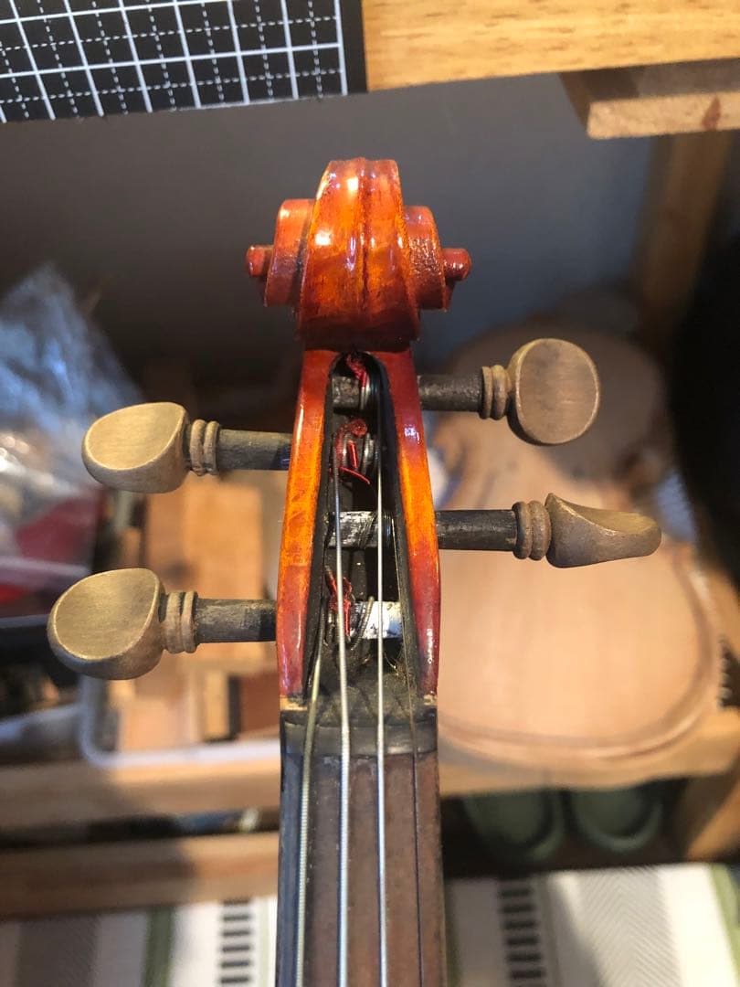 【駒&魂柱調整済】SuzukiバイオリンNo130 1/8 1974