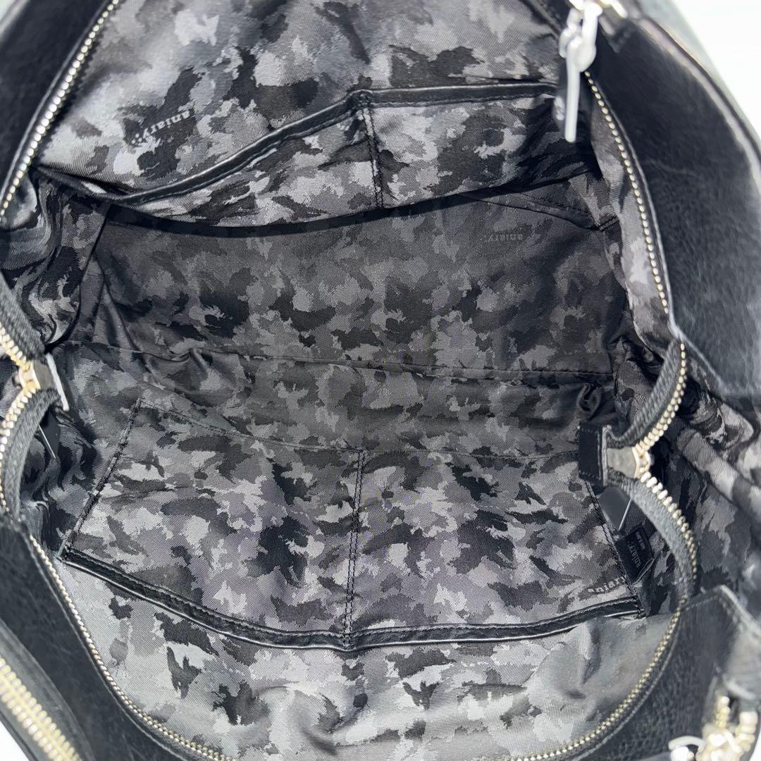 yoshi ✨美品✨ aniary アニアリ 3層 A4可 レザー ブリー