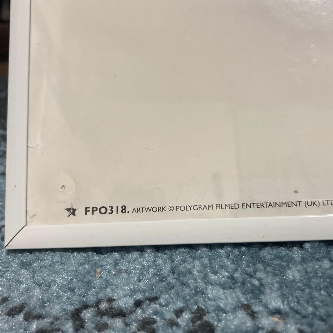 trainspotting ポスター　ヴィンテージ　映画　額付き　イギリス製