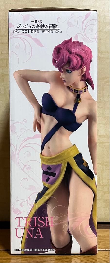 ジョジョの奇妙な冒険 1番くじ　ポルナレフ　トリッシュウナ　フィギュア