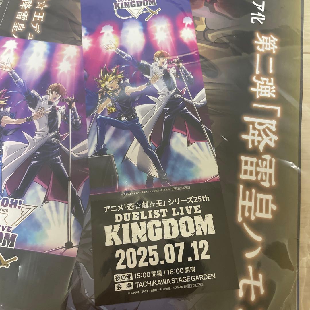 遊戯王25th Duelist Live Kingdom S席チケット特製グッズ