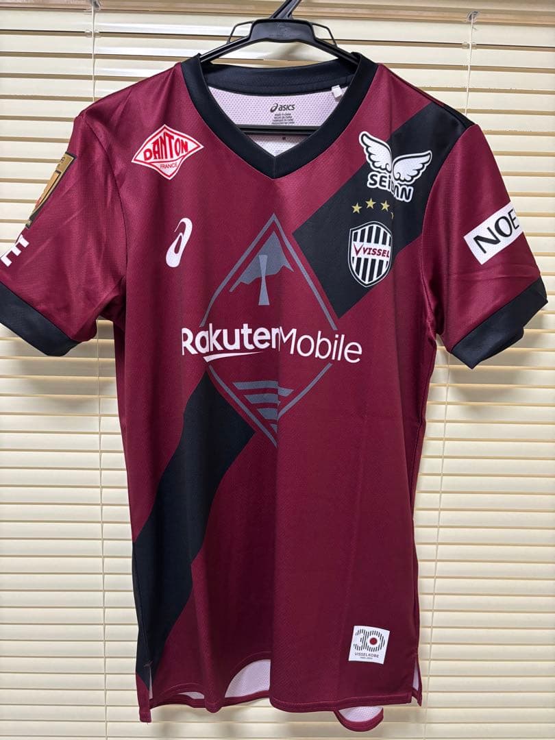 ヴィッセル神戸 2025年 レプリカユニフォーム Mサイズ 背番号なし