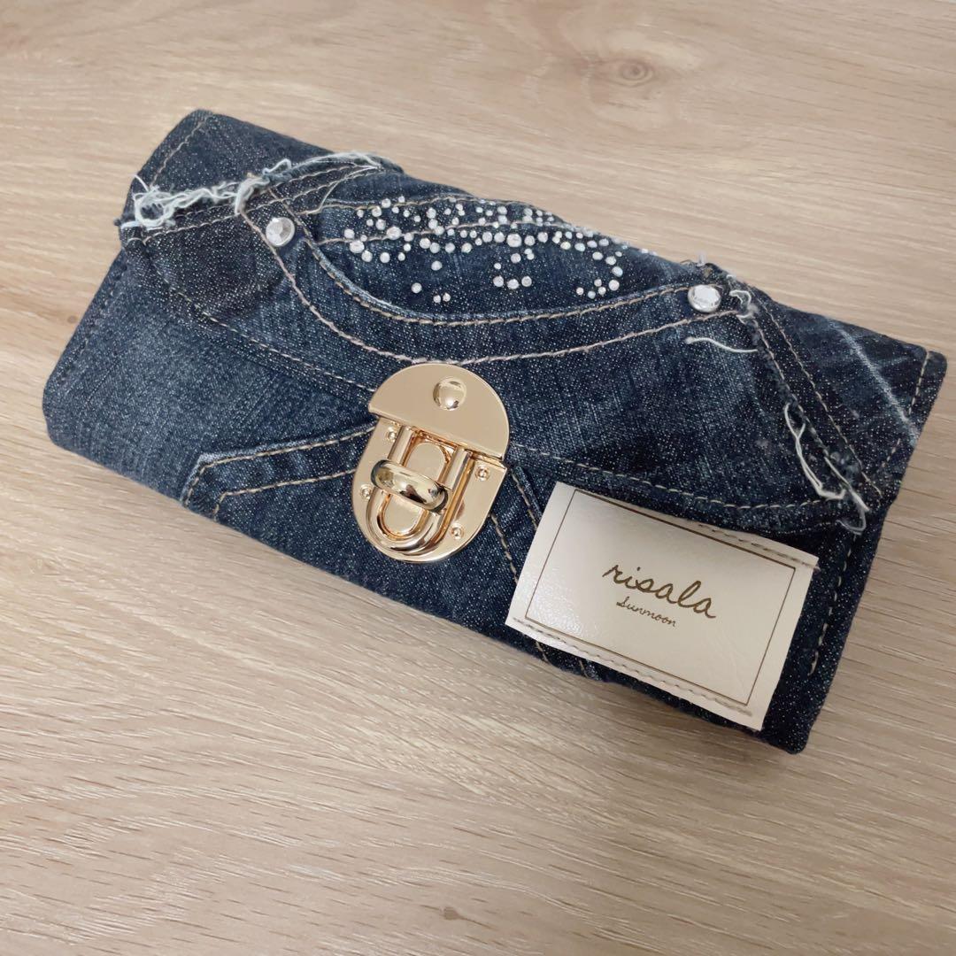 Azum デニム リメイク ウォレット