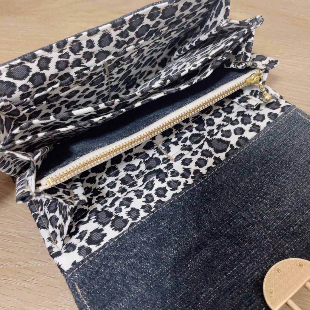 Azum デニム リメイク ウォレット