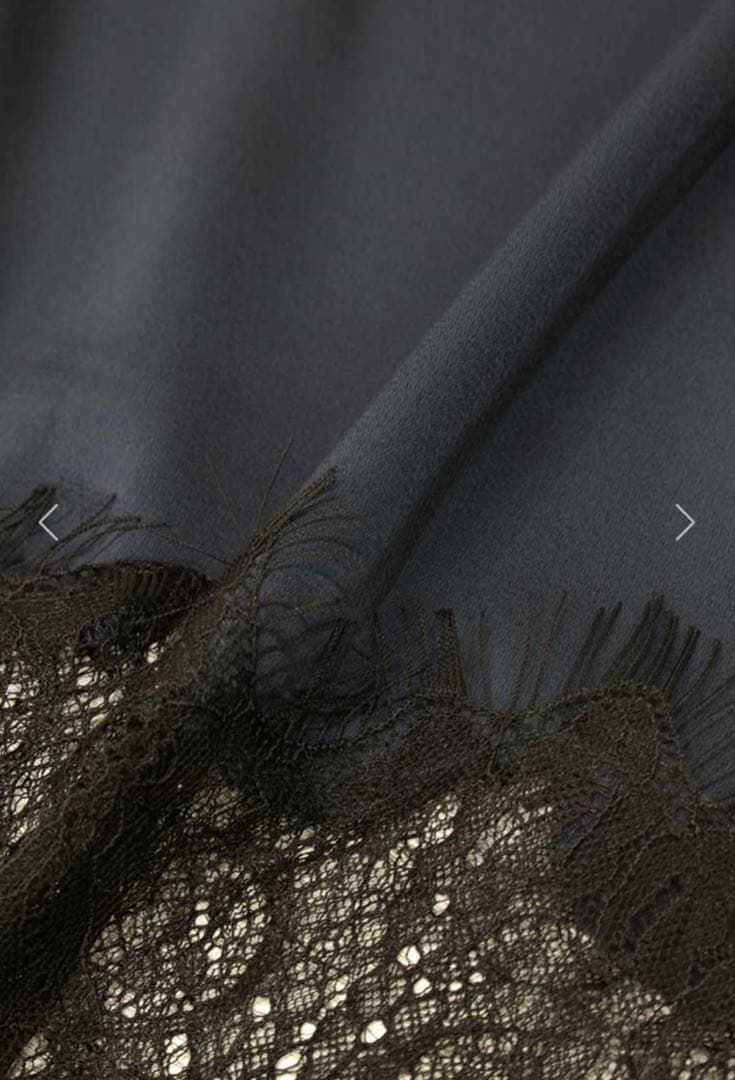 完売品machattレースサテンスカート新品