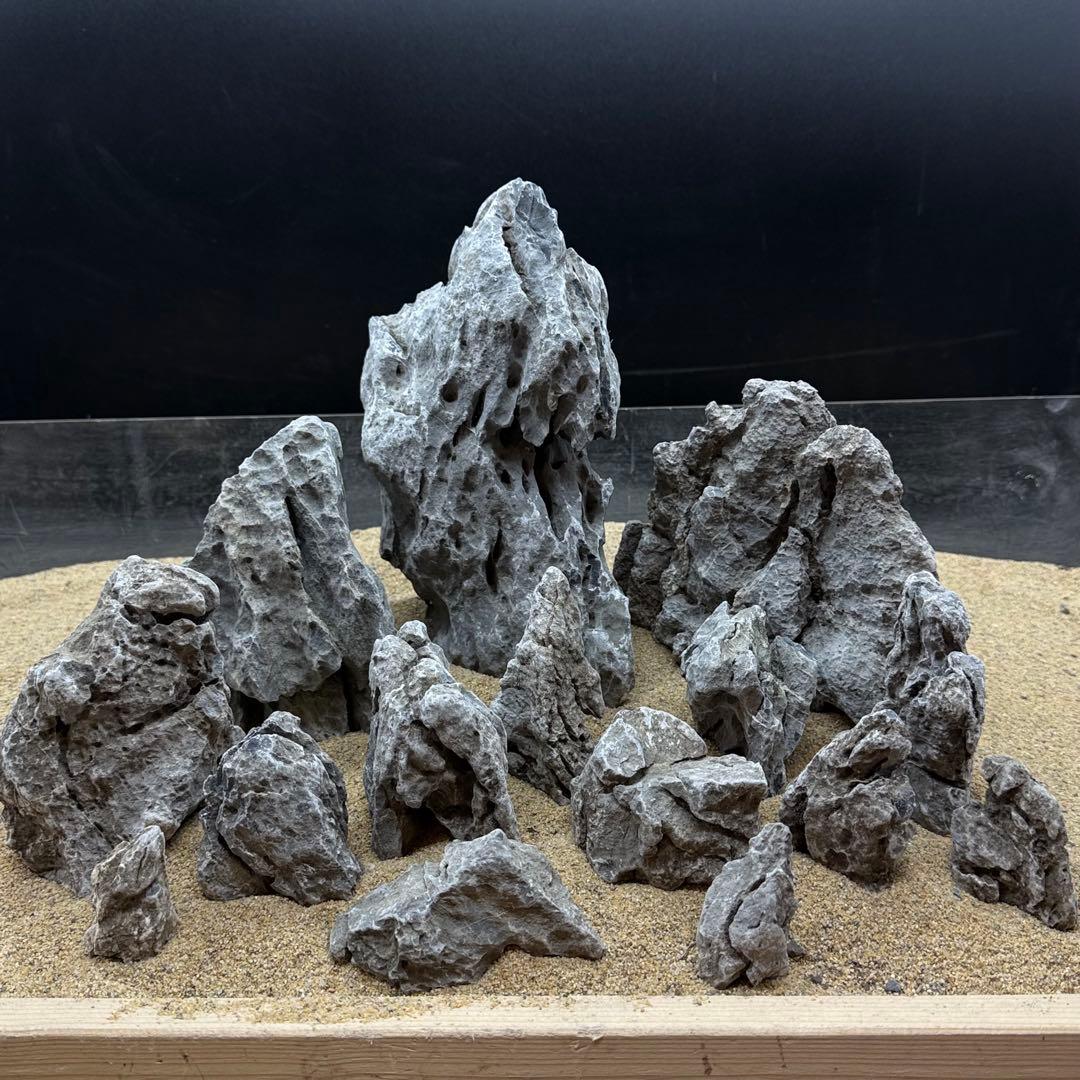 MSS-7271 青龍石5.5kg セット 龍王石 竜王石 アクアリウム - メルカリ