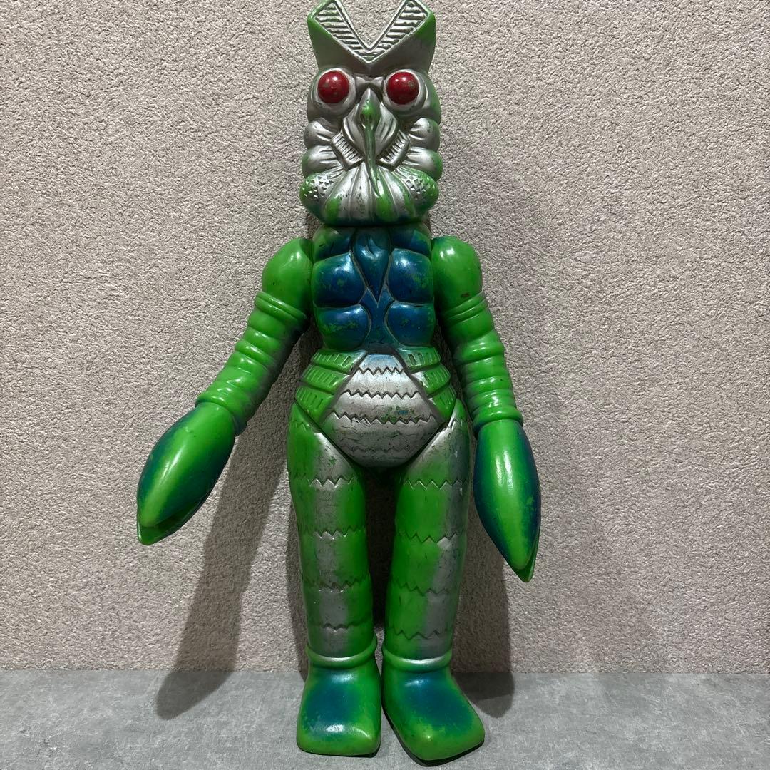 ジャイアントバルタン星人　ブルマァク　ソフビ　約37cm ブルマァク/ジャイアントバルタン星人 ソフビ